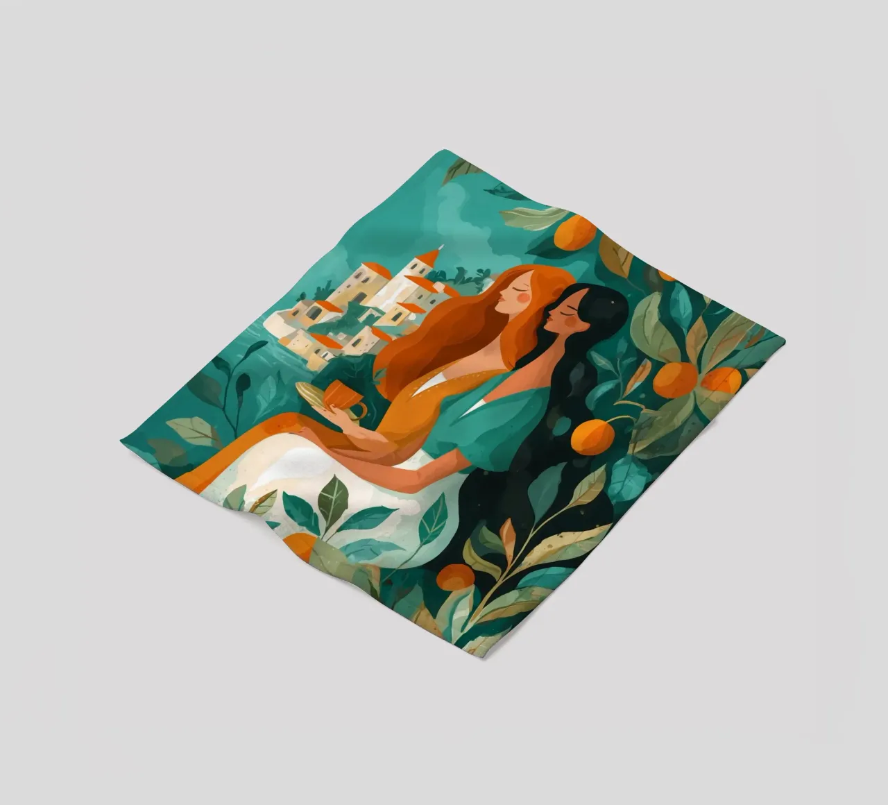 Beneath the Orange Tree I coperta in pile da Clara August