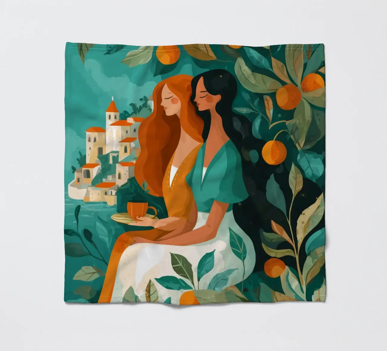 Beneath the Orange Tree I coperta in pile da Clara August