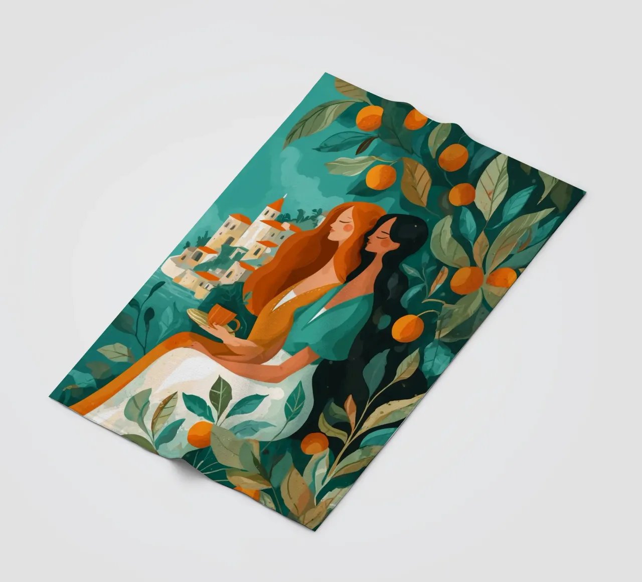 Beneath the Orange Tree I coperta in pile da Clara August