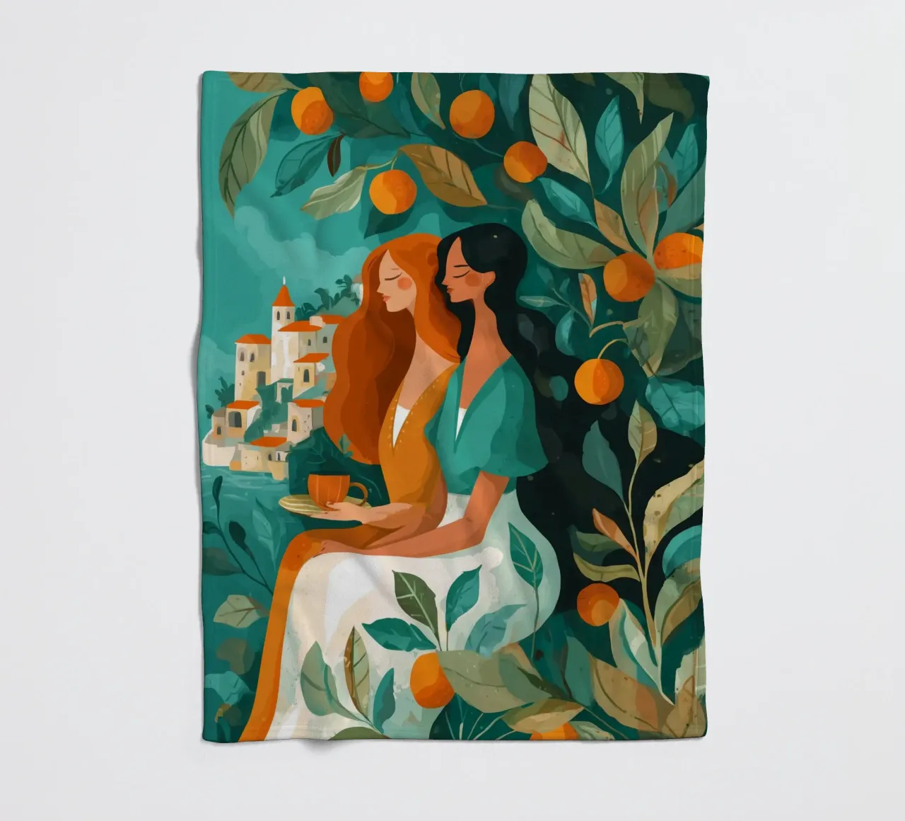 Beneath the Orange Tree I coperta in pile da Clara August