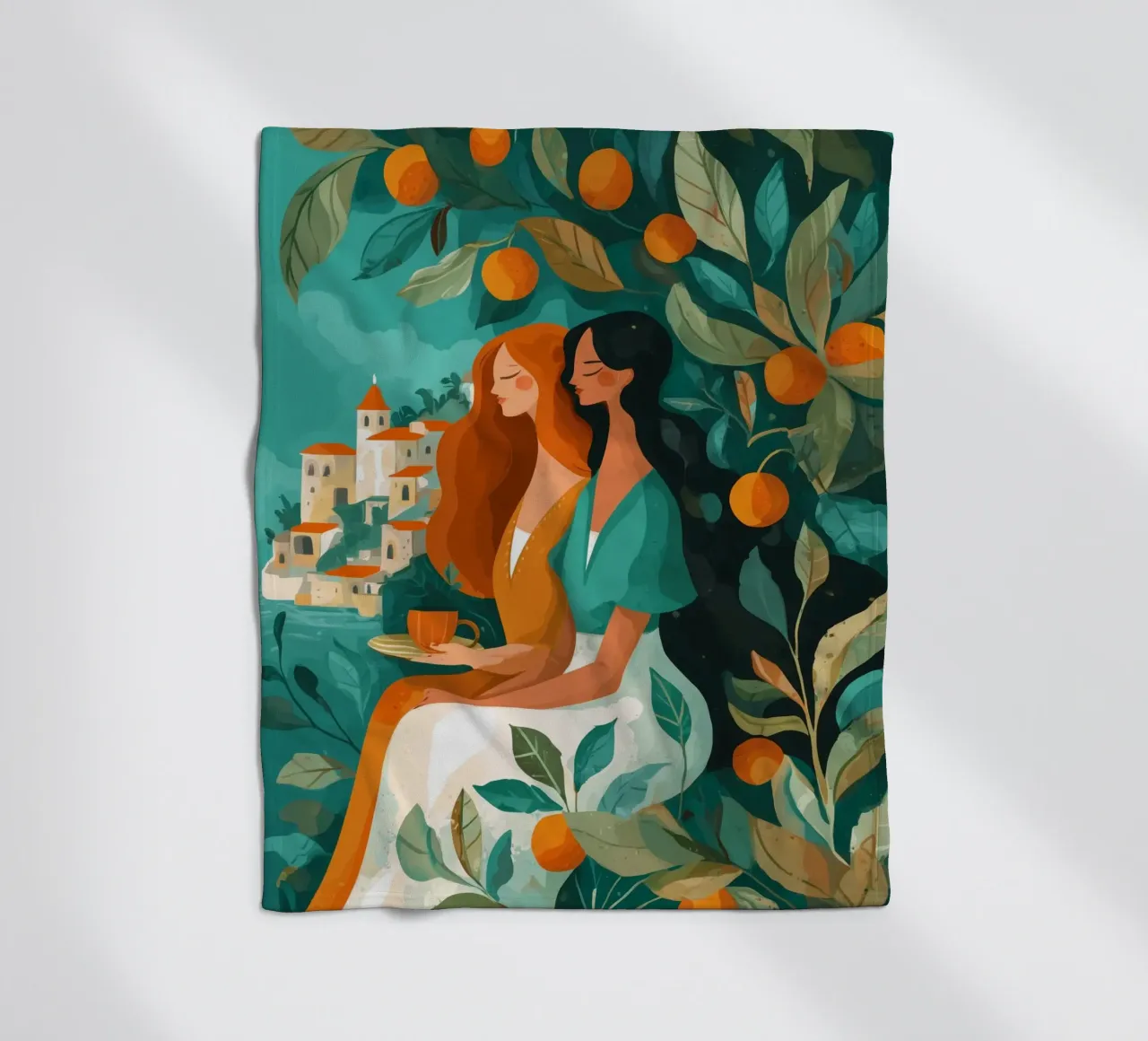 Beneath the Orange Tree I coperta in pile da Clara August