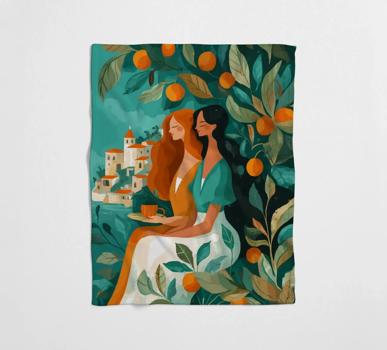 Beneath the Orange Tree I coperta in pile da Clara August