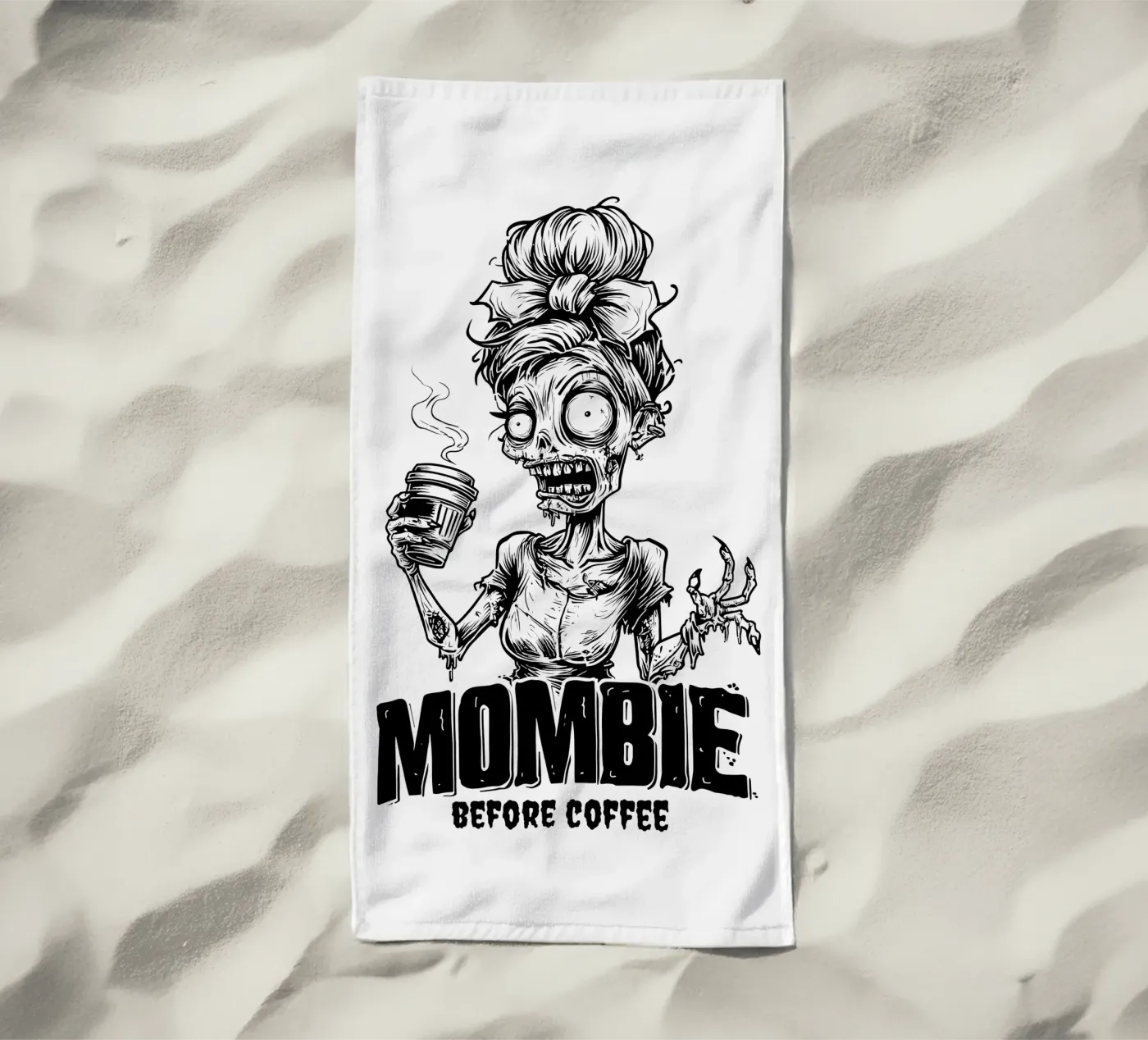 MOMBIE before coffee telo mare da erdengut