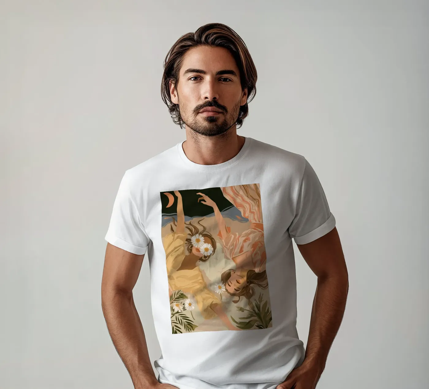 Daisy Eclipse t-shirt van Clara August