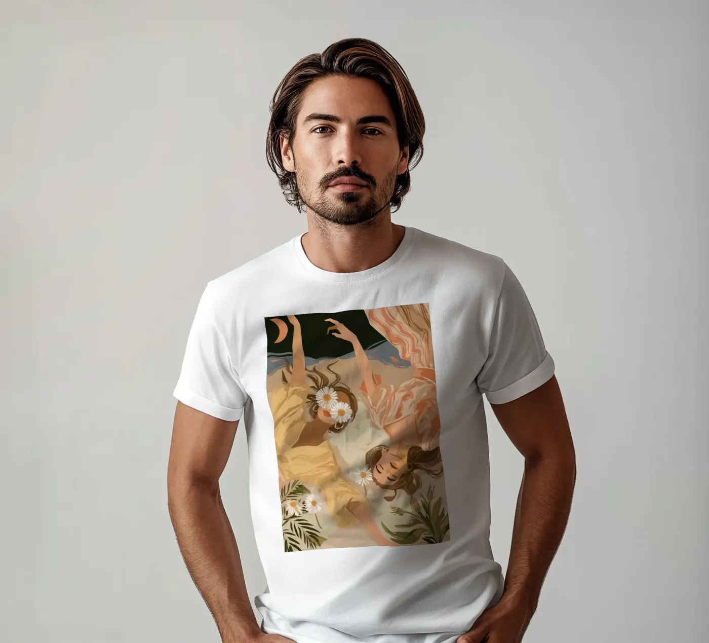 Daisy Eclipse t-shirt van Clara August