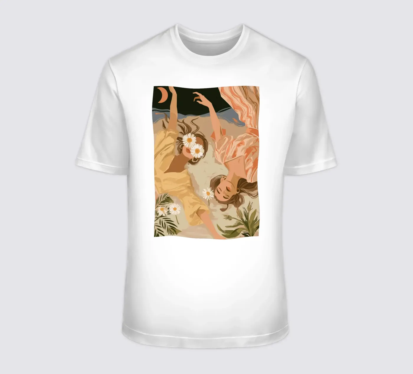 Daisy Eclipse t-shirt by Clara August