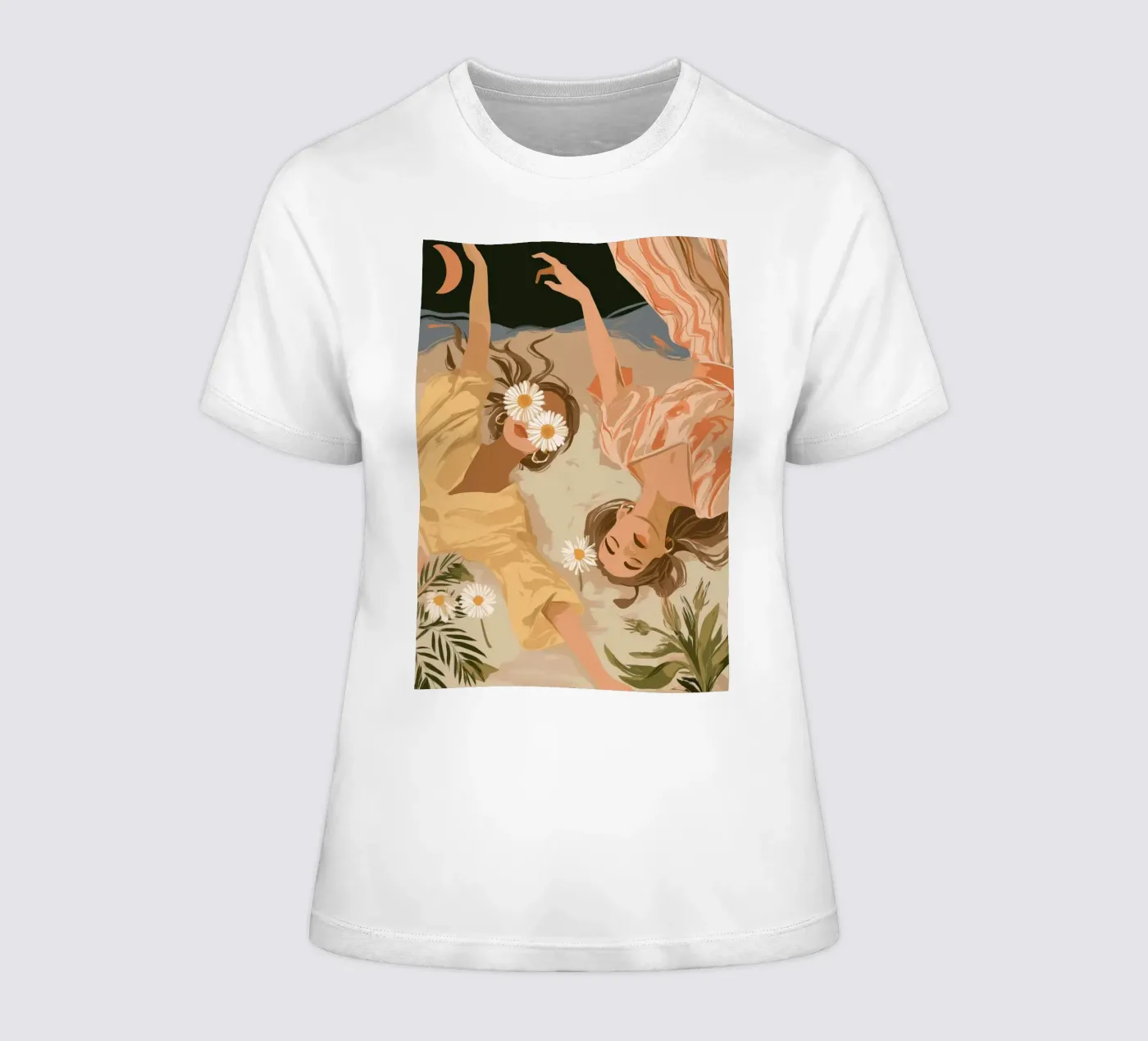 Daisy Eclipse dames t-shirt getailleerd van Clara August