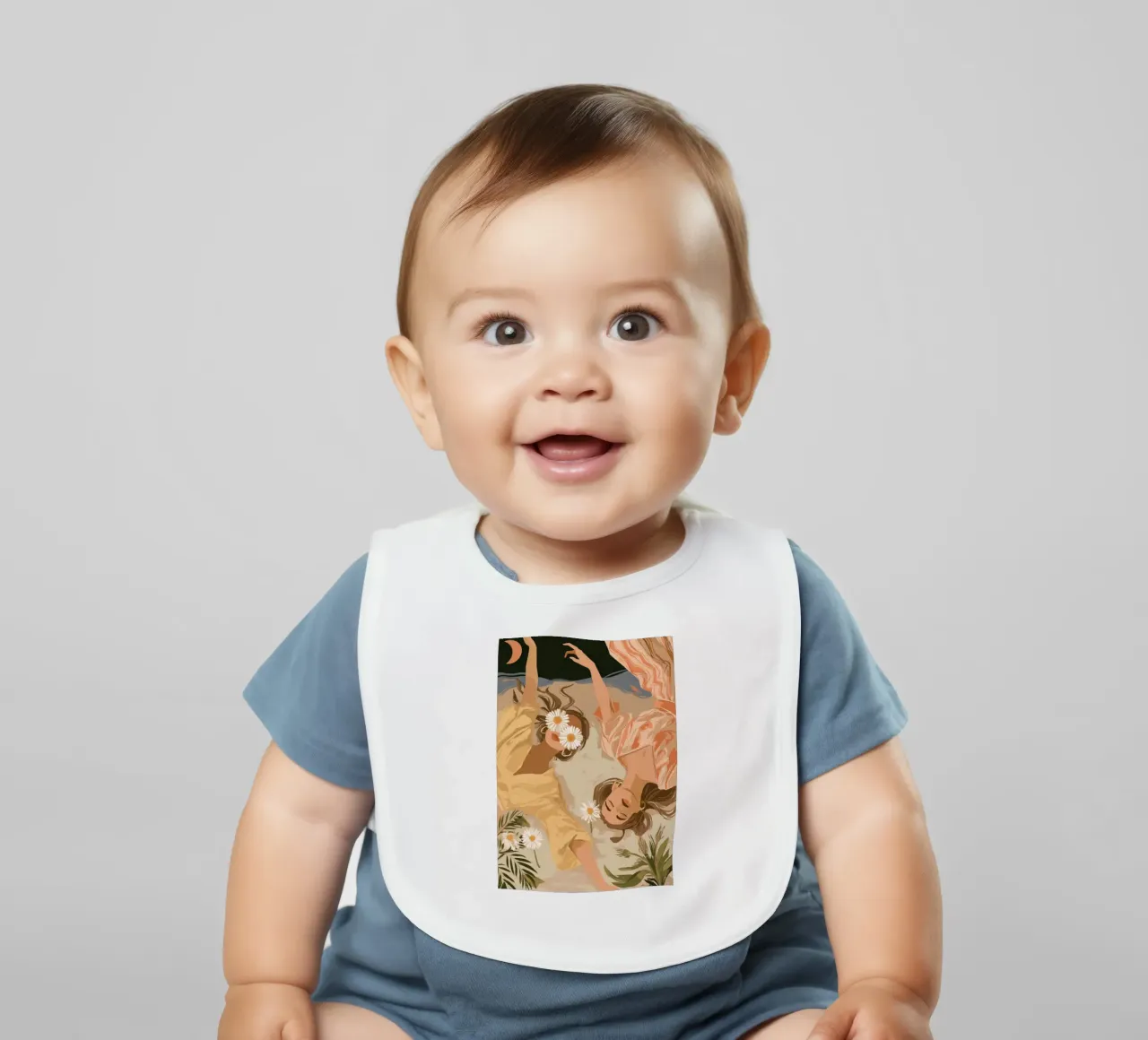 Daisy Eclipse bavoir de Clara August