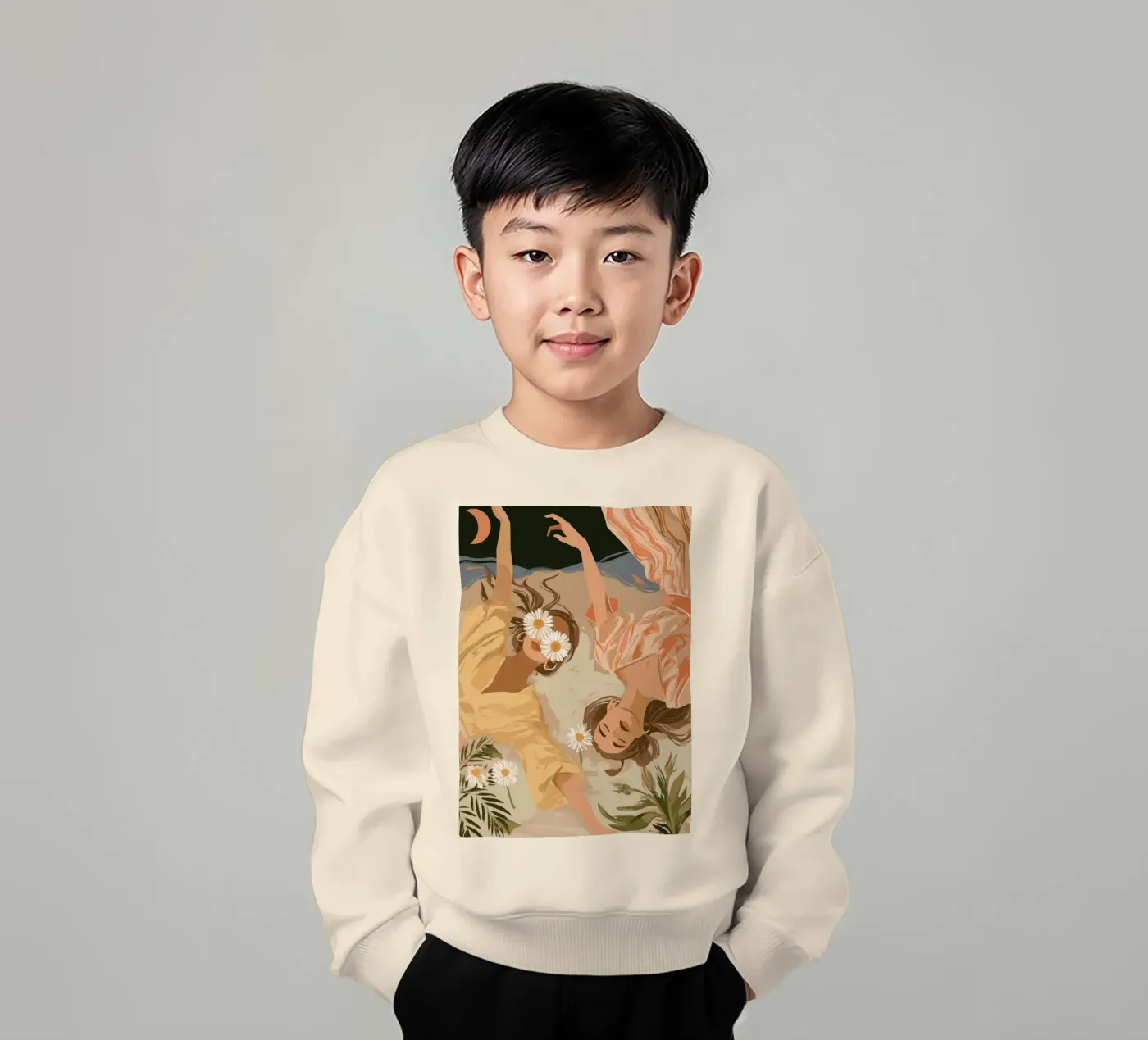 Daisy Eclipse kinder sweatshirt van Clara August