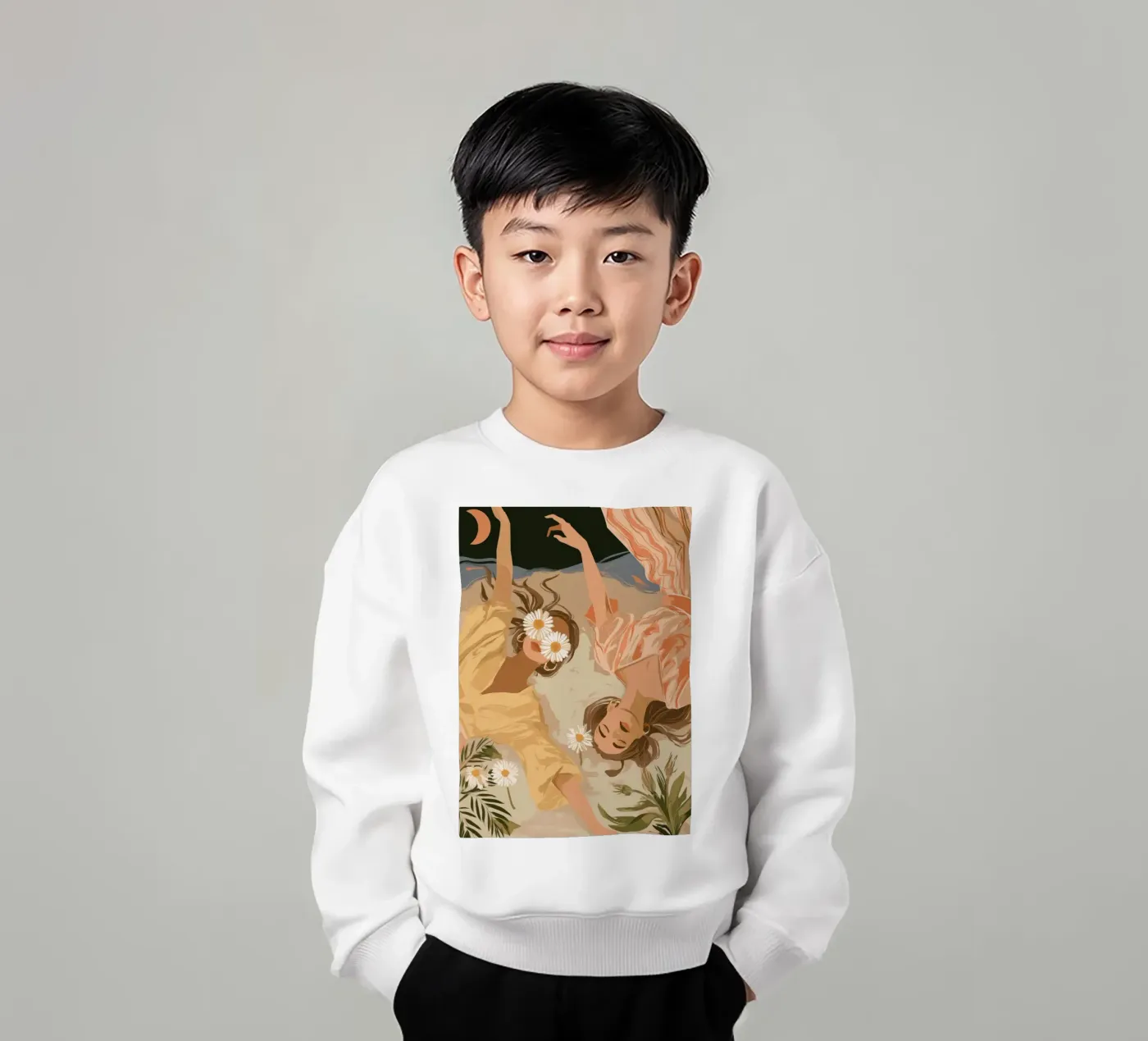 Daisy Eclipse kinder sweatshirt van Clara August