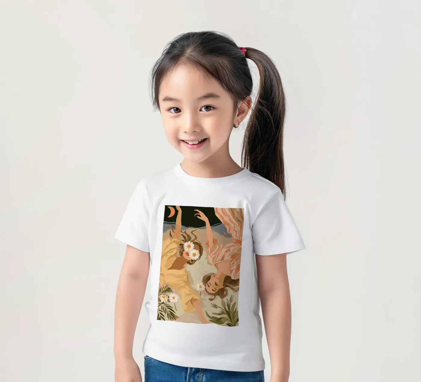 Daisy Eclipse Kinder T-Shirt von Clara August