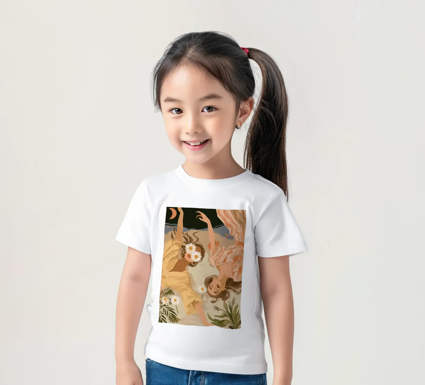 Daisy Eclipse Kinder T-Shirt von Clara August