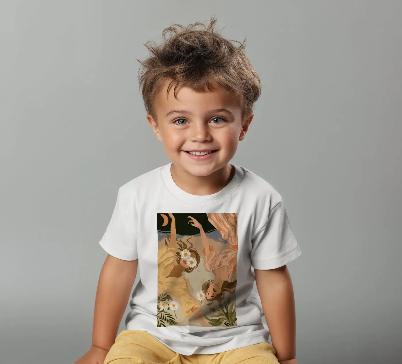 Daisy Eclipse Kinder T-Shirt von Clara August