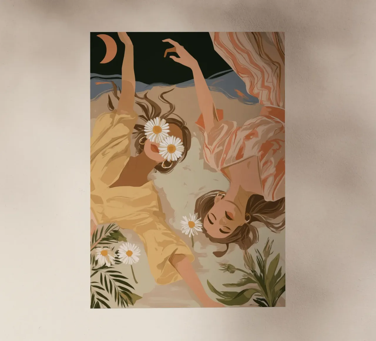 Daisy Eclipse backlit folie van Clara August