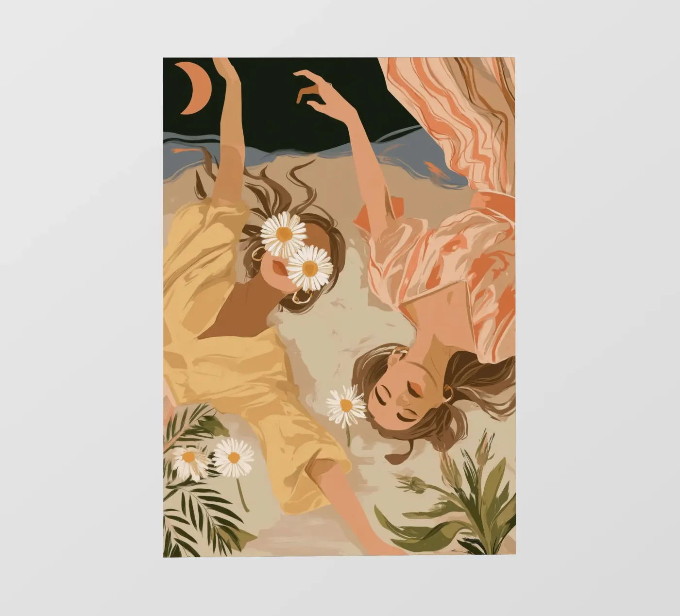 Daisy Eclipse pvc-zeil van Clara August