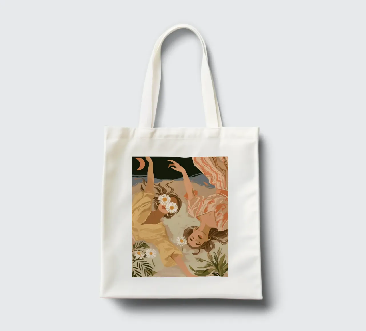 Daisy Eclipse borsa in juta da Clara August