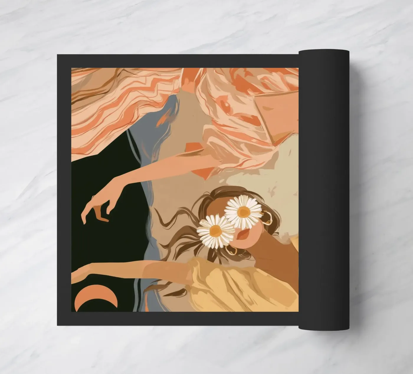 Daisy Eclipse paillasson de Clara August