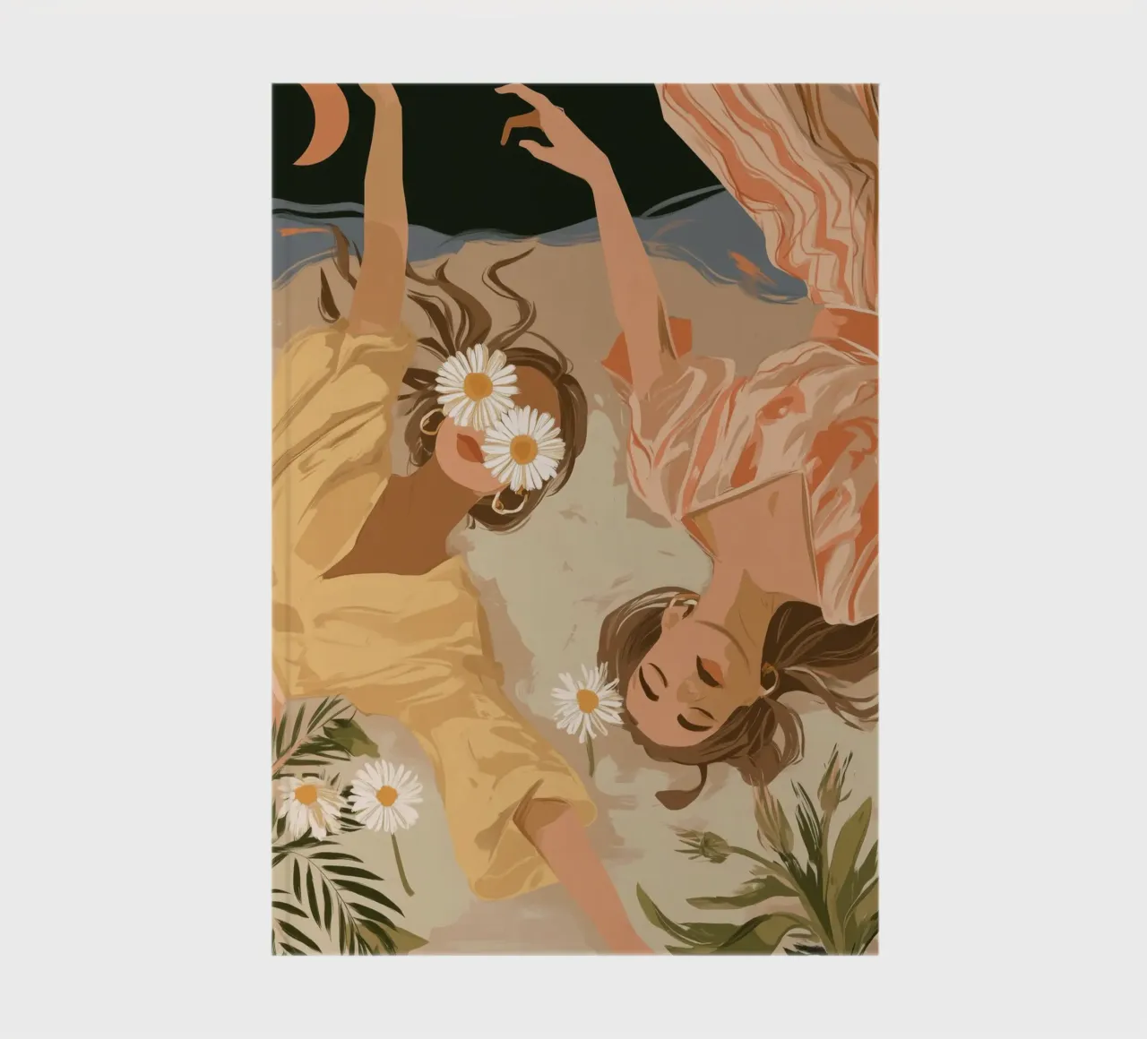 Daisy Eclipse notebook by Clara August