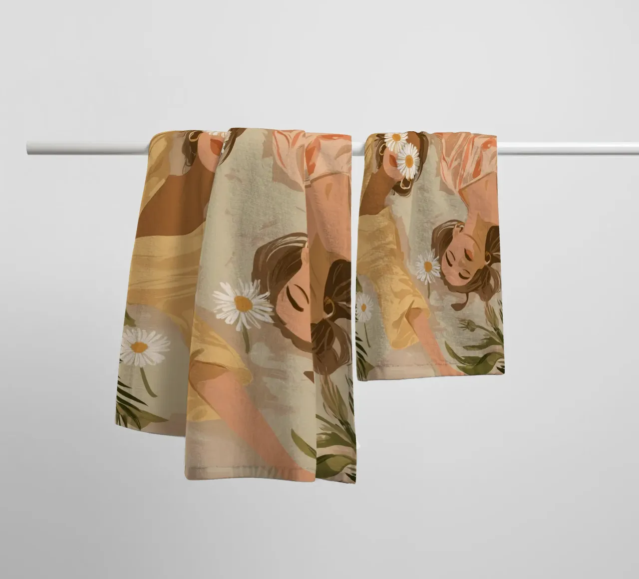 Daisy Eclipse badhanddoek van Clara August