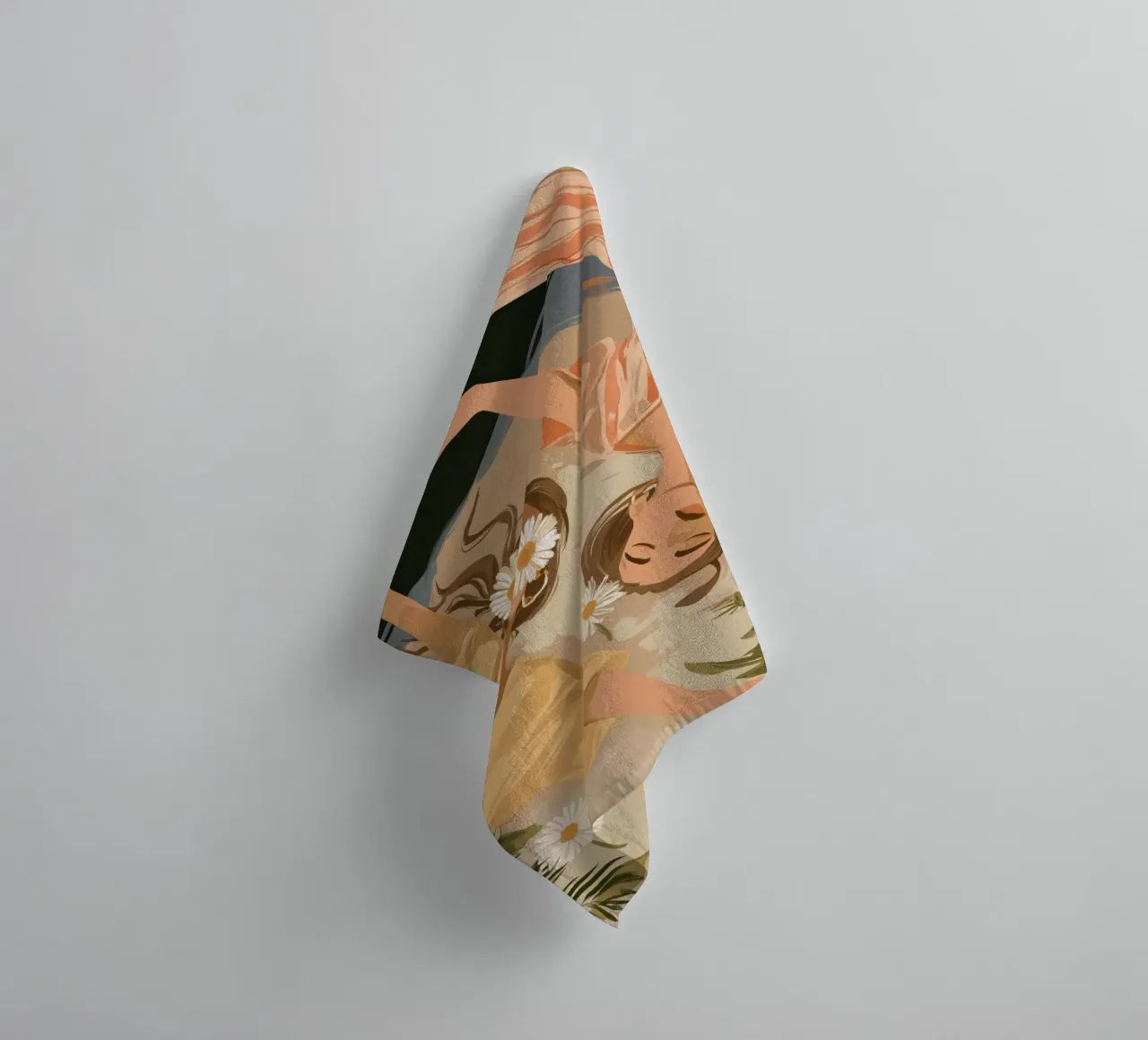 Daisy Eclipse badhanddoek van Clara August