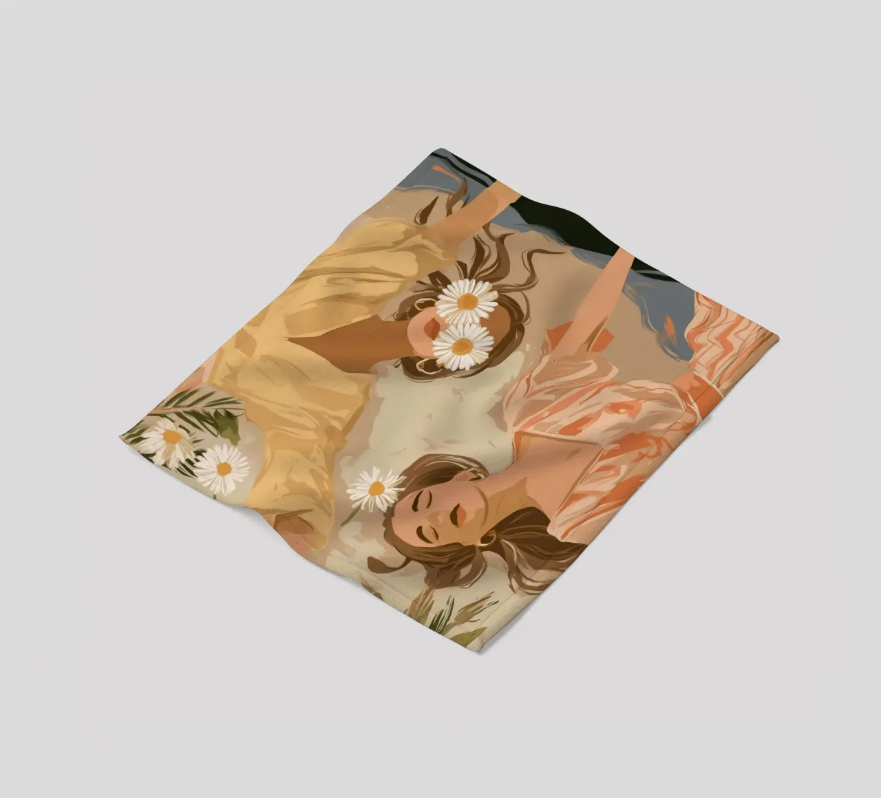 Daisy Eclipse fleecedeken van Clara August