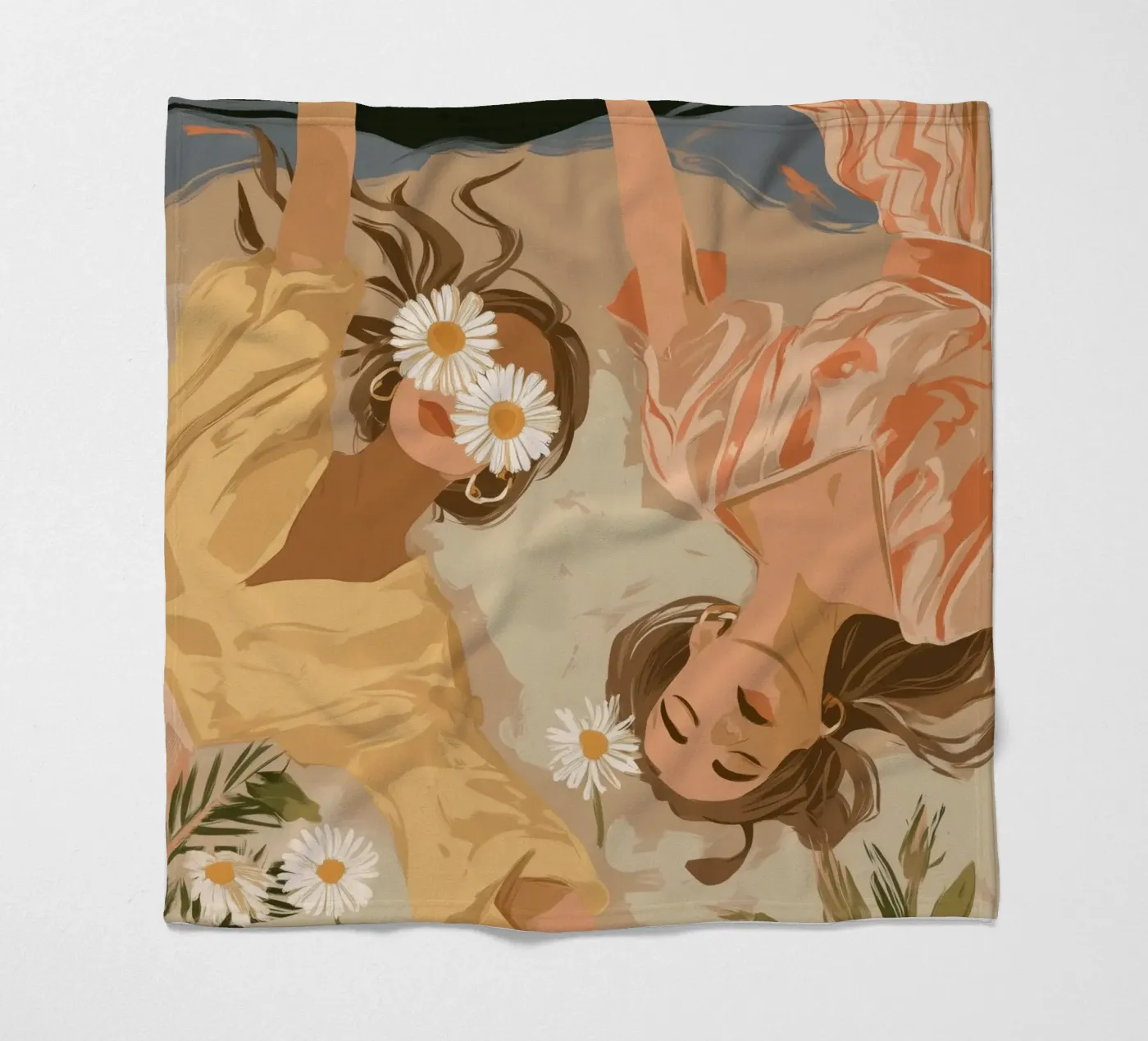 Daisy Eclipse fleecedeken van Clara August