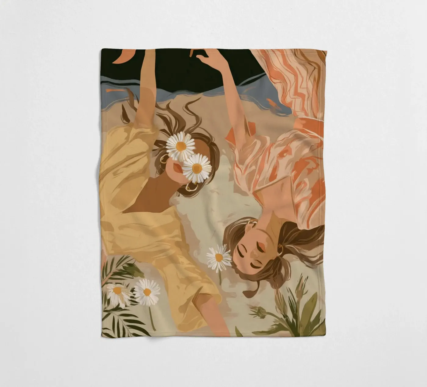 Daisy Eclipse fleecedeken van Clara August