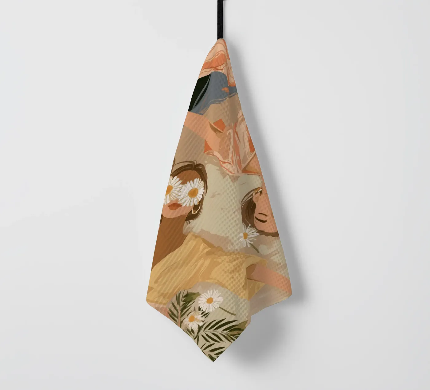 Daisy Eclipse theedoek van Clara August