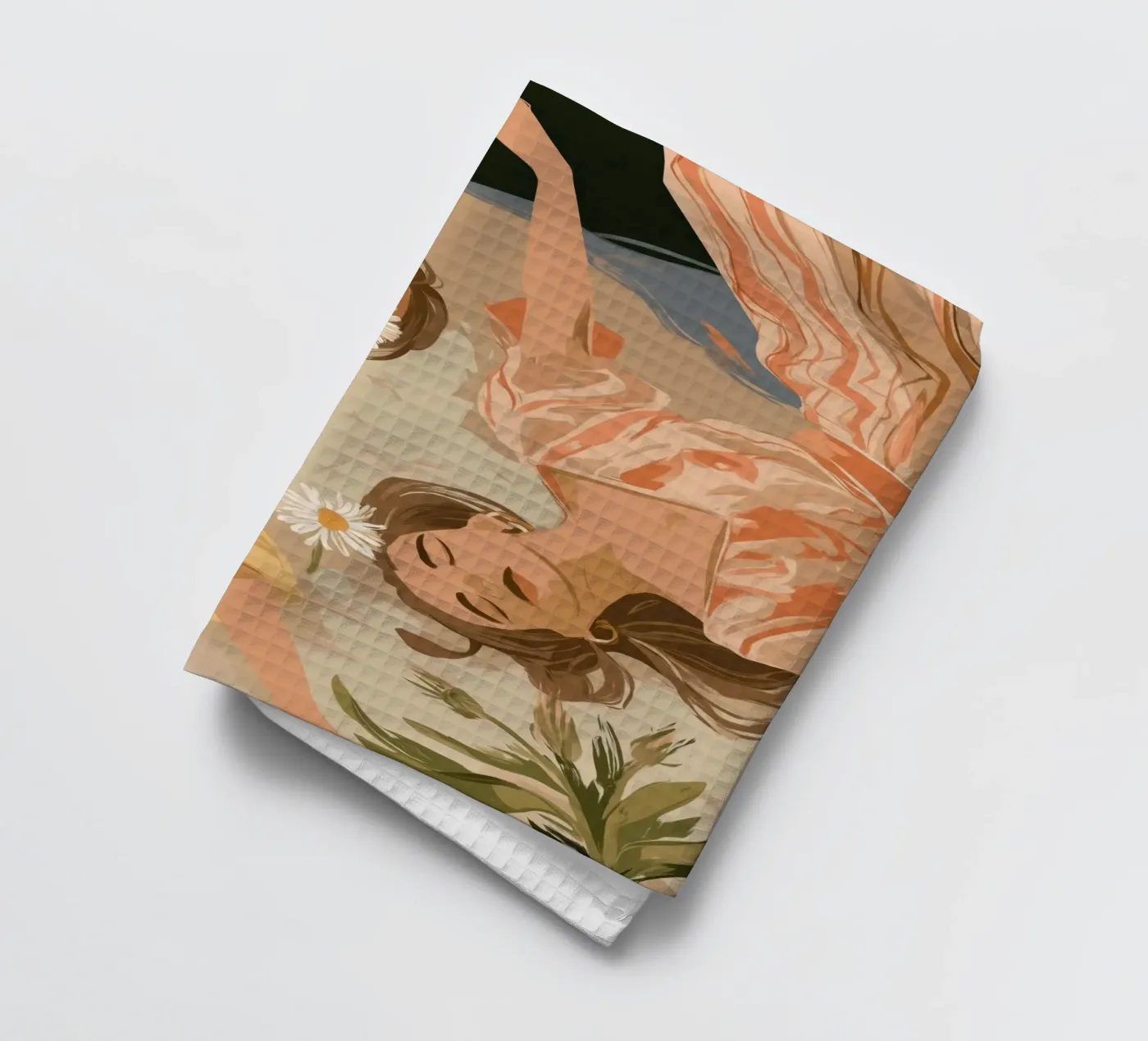 Daisy Eclipse theedoek van Clara August