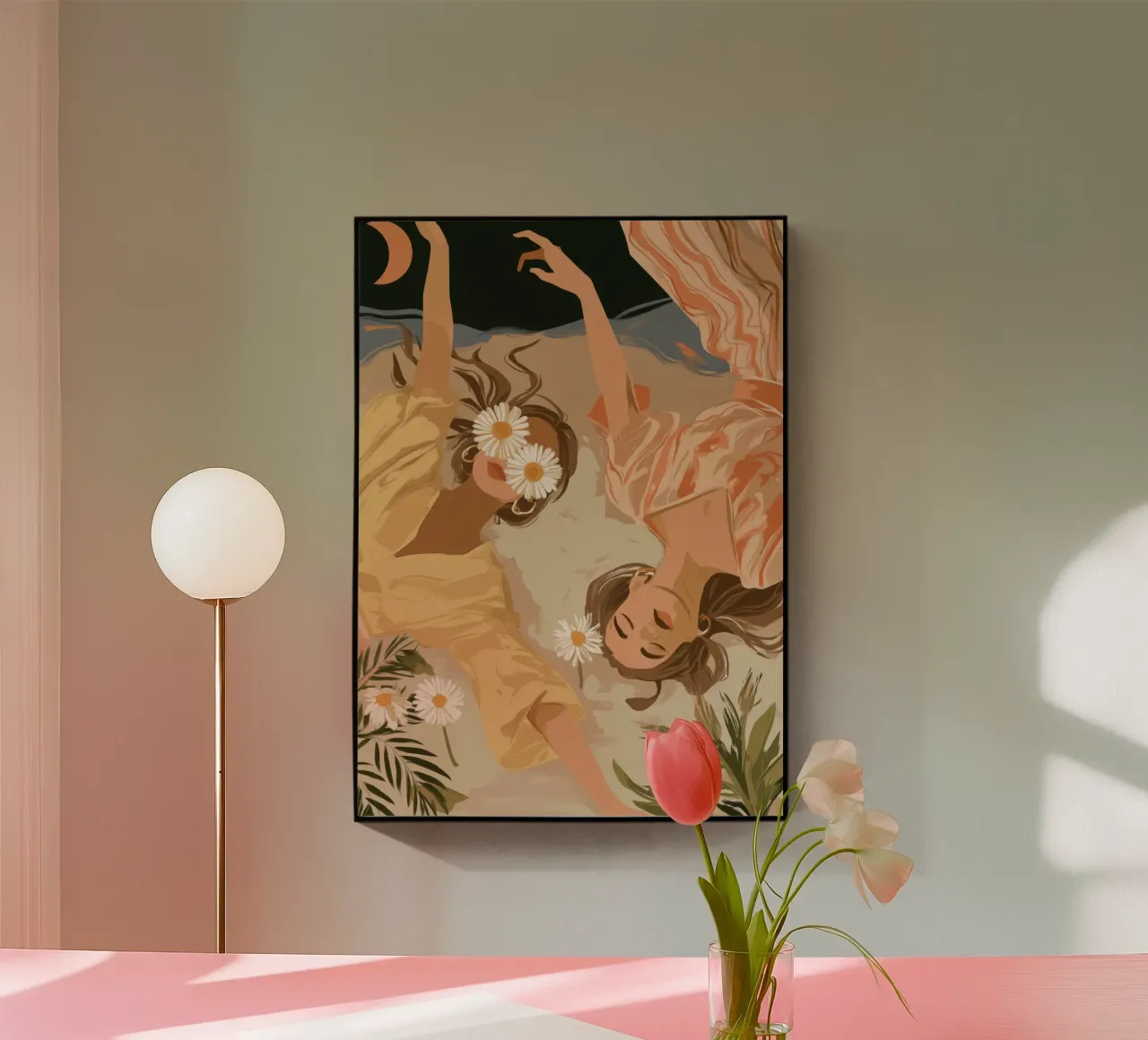 Daisy Eclipse plexiglas de Clara August