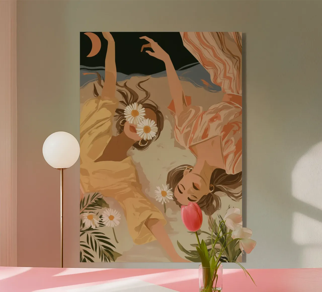 Daisy Eclipse plexiglas de Clara August