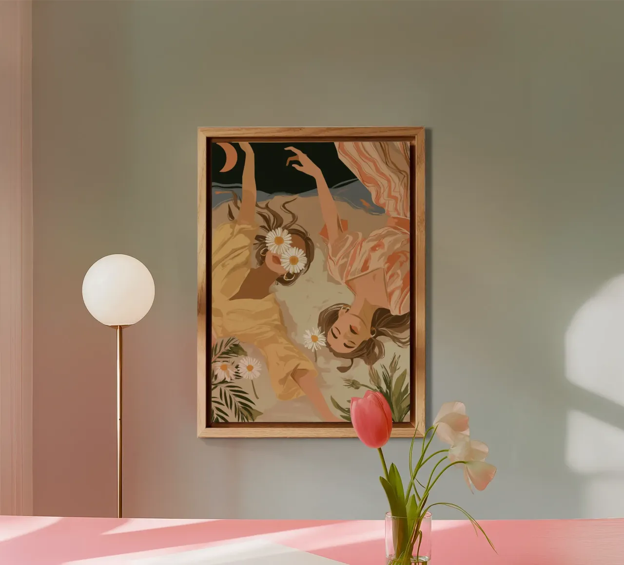 Daisy Eclipse alluminio dibond da Clara August