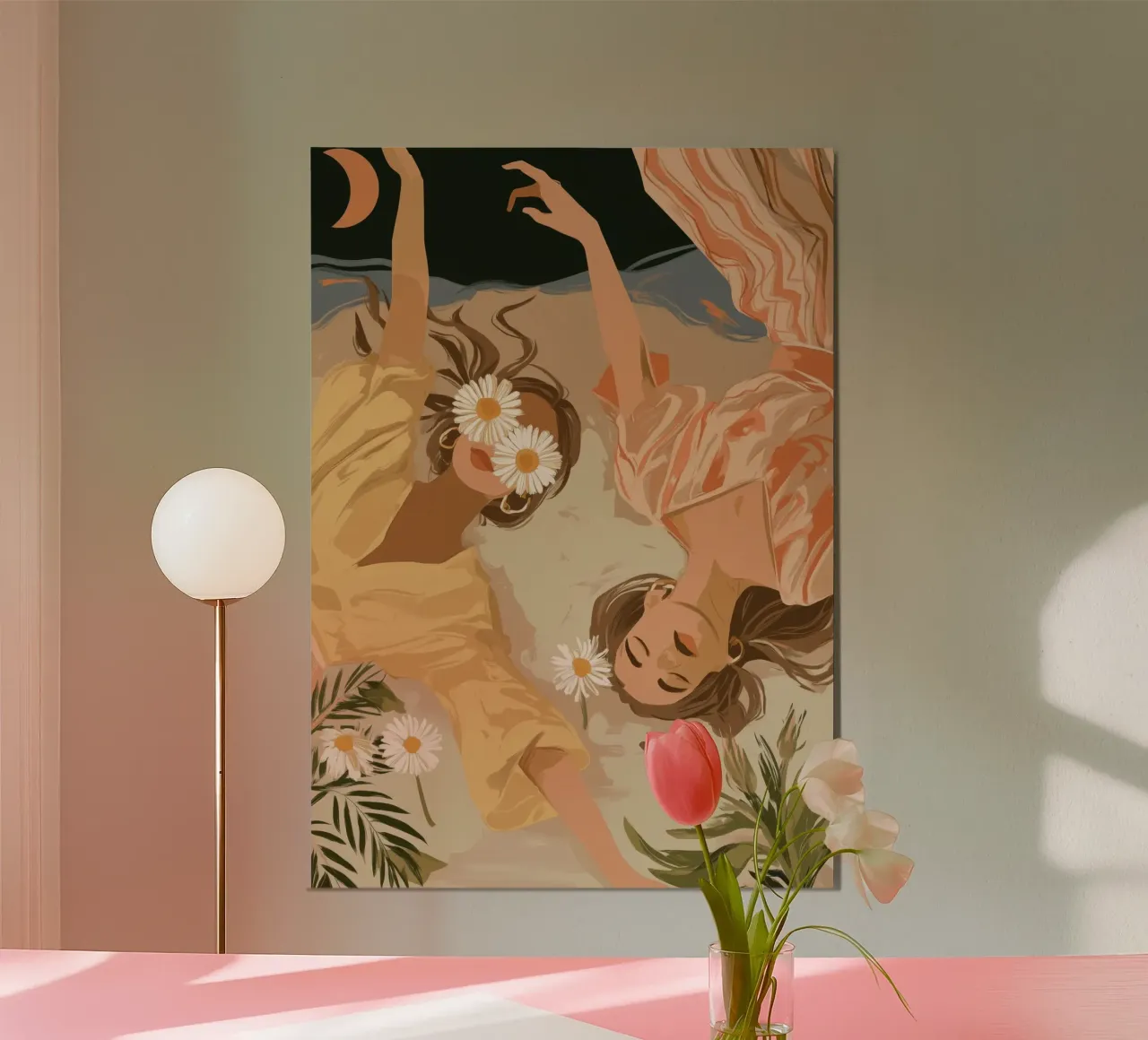 Daisy Eclipse Poster von Clara August