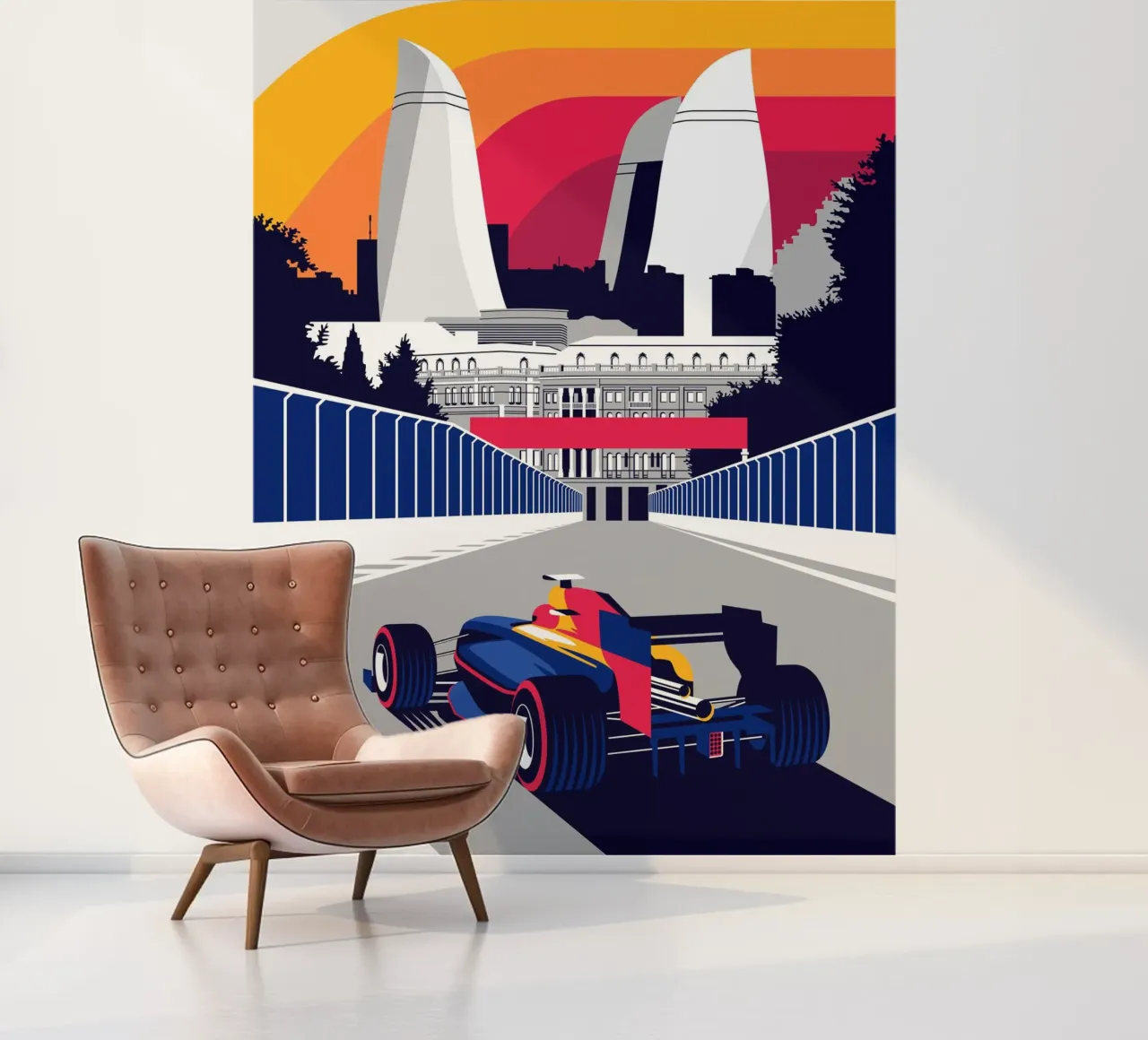 Race Car Baku photo wallpaper by Mariel Toigo
