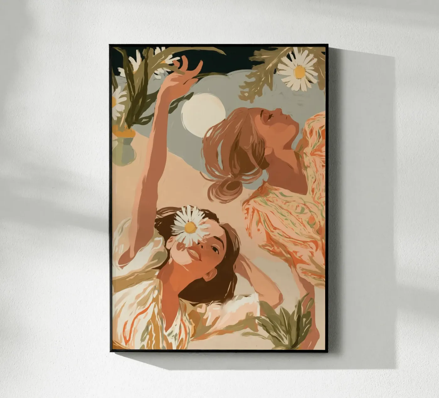 Moonlight and Daisies plexiglass da Clara August