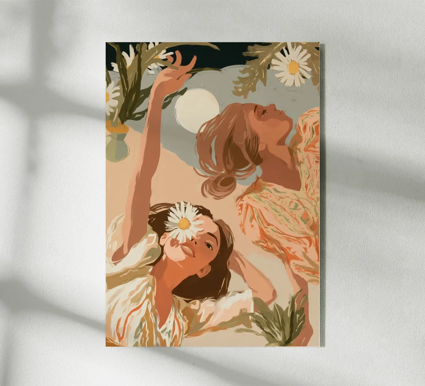 Moonlight and Daisies plexiglass da Clara August
