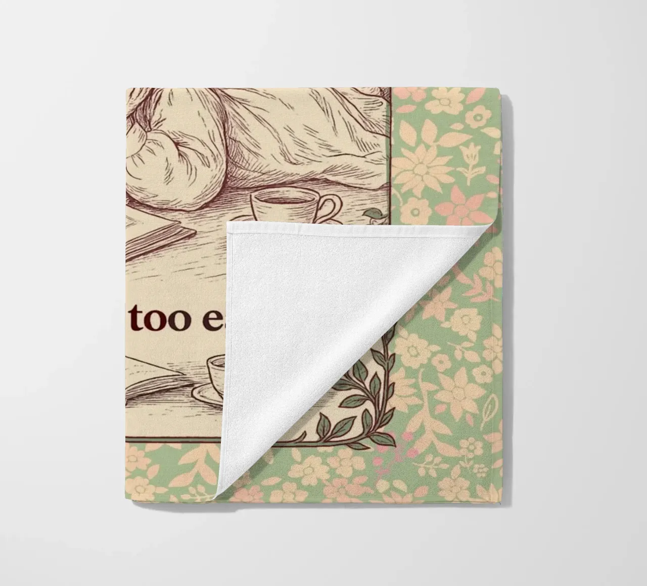 Young Readers Club beach towel by Taika Tori Art