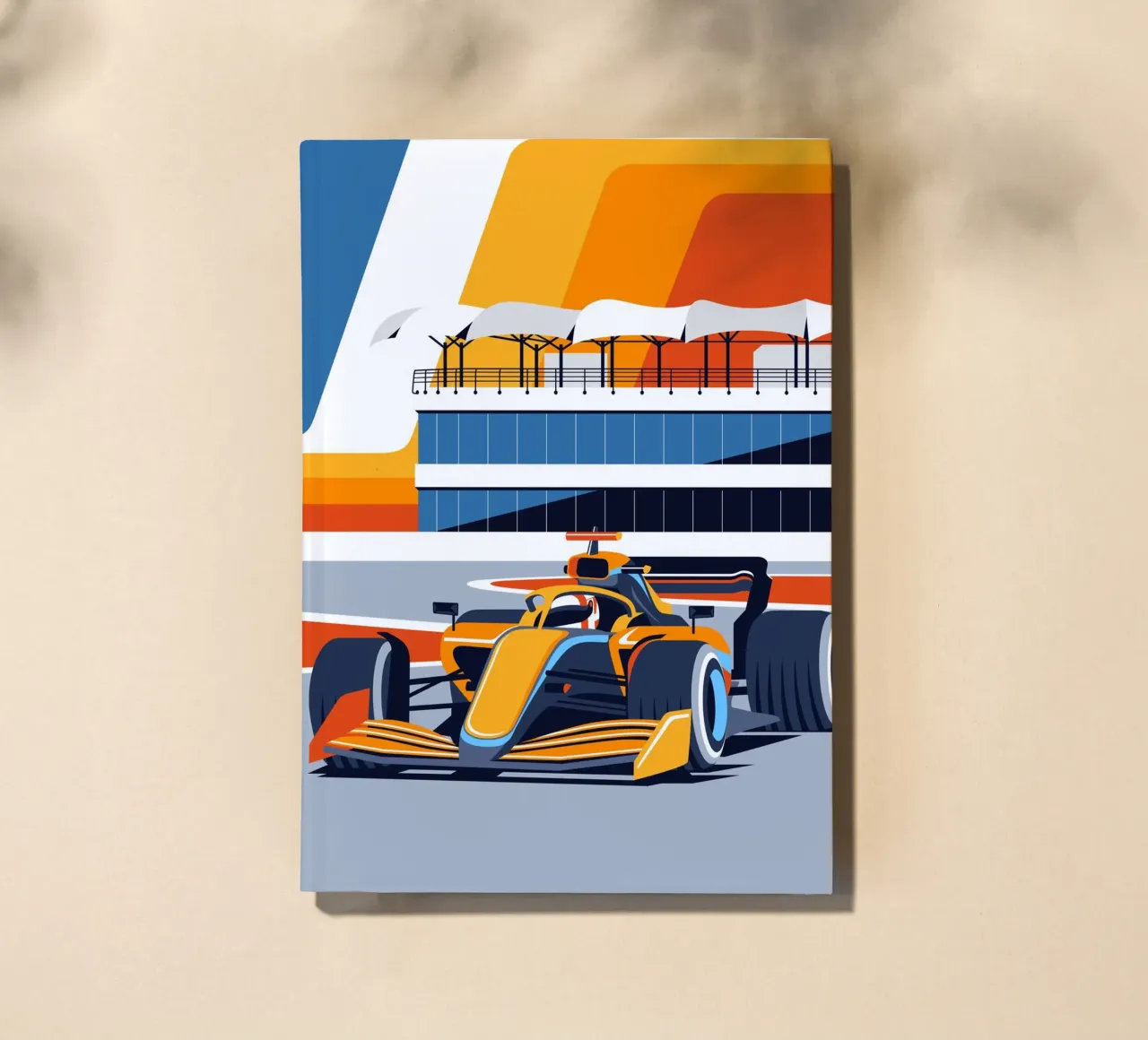 British Formula Racing notebook by Mariel Toigo