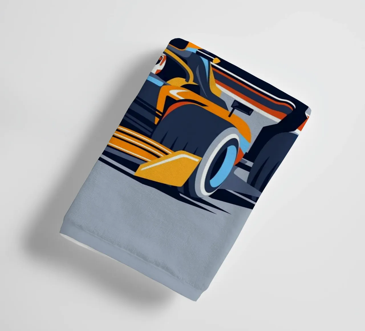British Formula Racing towel by Mariel Toigo