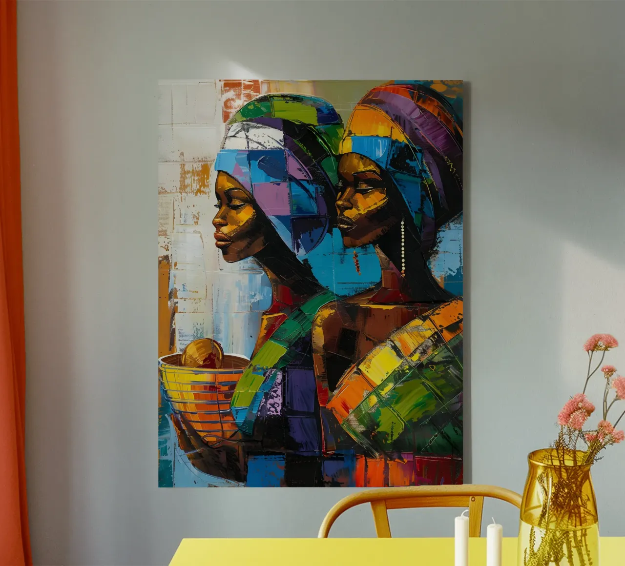 Echos des Erbes Leinwand von Artful Muse