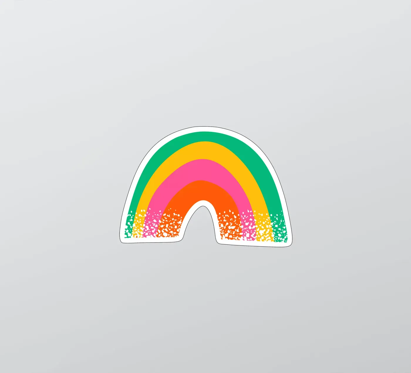 small rainbow adesivo da Sticker King