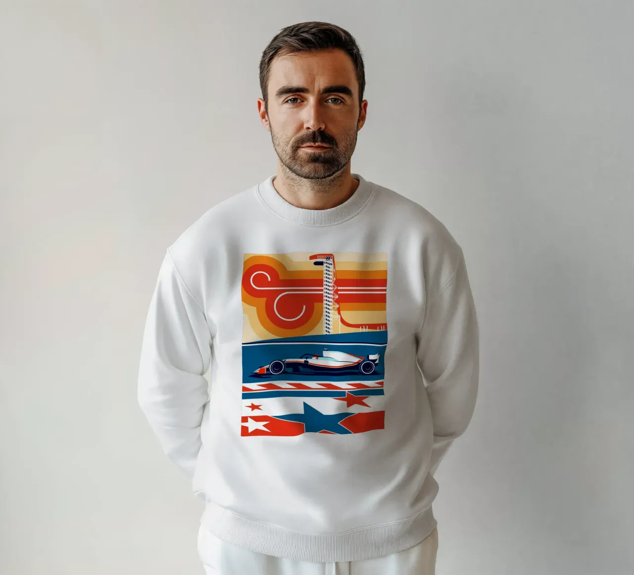 Auto da corsa di Formula Austin felpa da Mariel Toigo