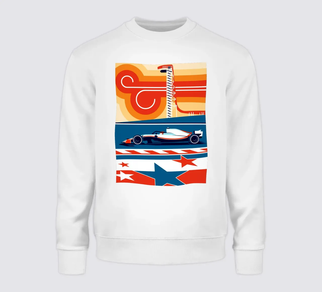 Auto da corsa di Formula Austin felpa da Mariel Toigo