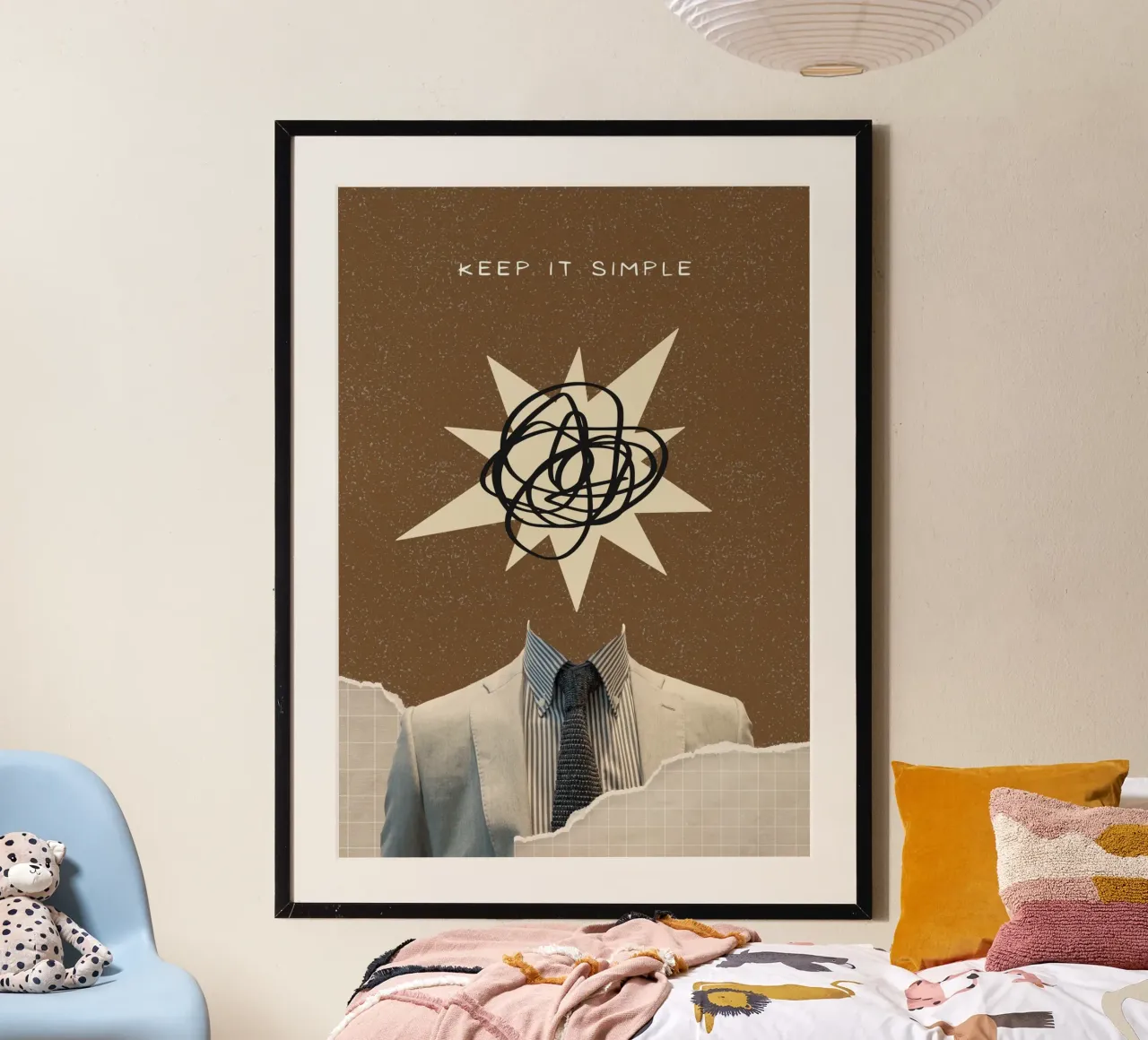 Keep It Simple - Abstract Mind Dapper Suit Print (en anglais) hahnemühle de NorwesClub