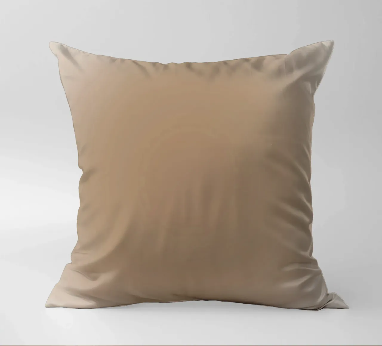 Earthy Tone Gradient - Serene Minimalist Abstract Print decorative cushion by NorwesClub