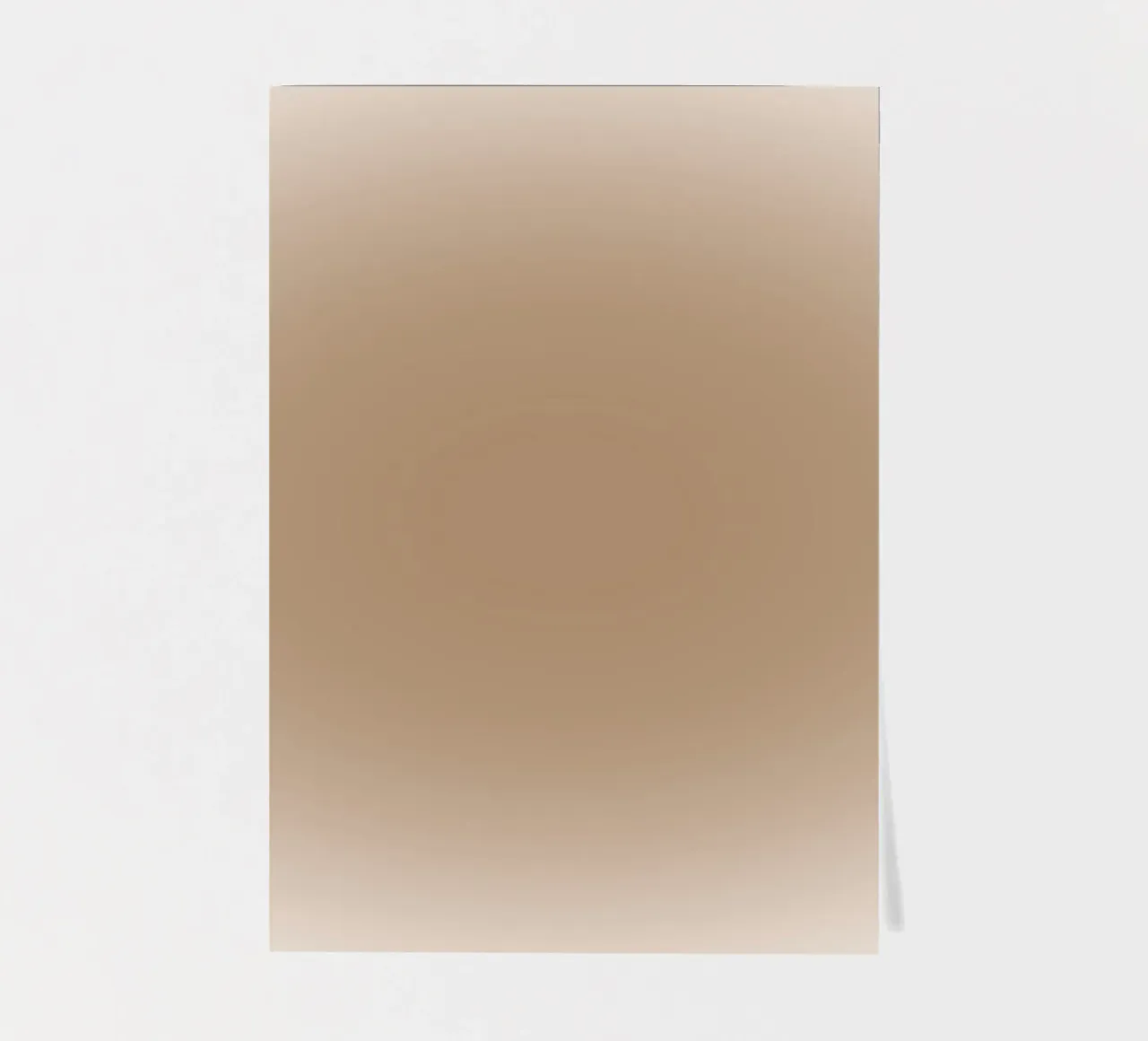 Earthy Tone Gradient - Serene Minimalist Abstract Print sticker sheet by NorwesClub