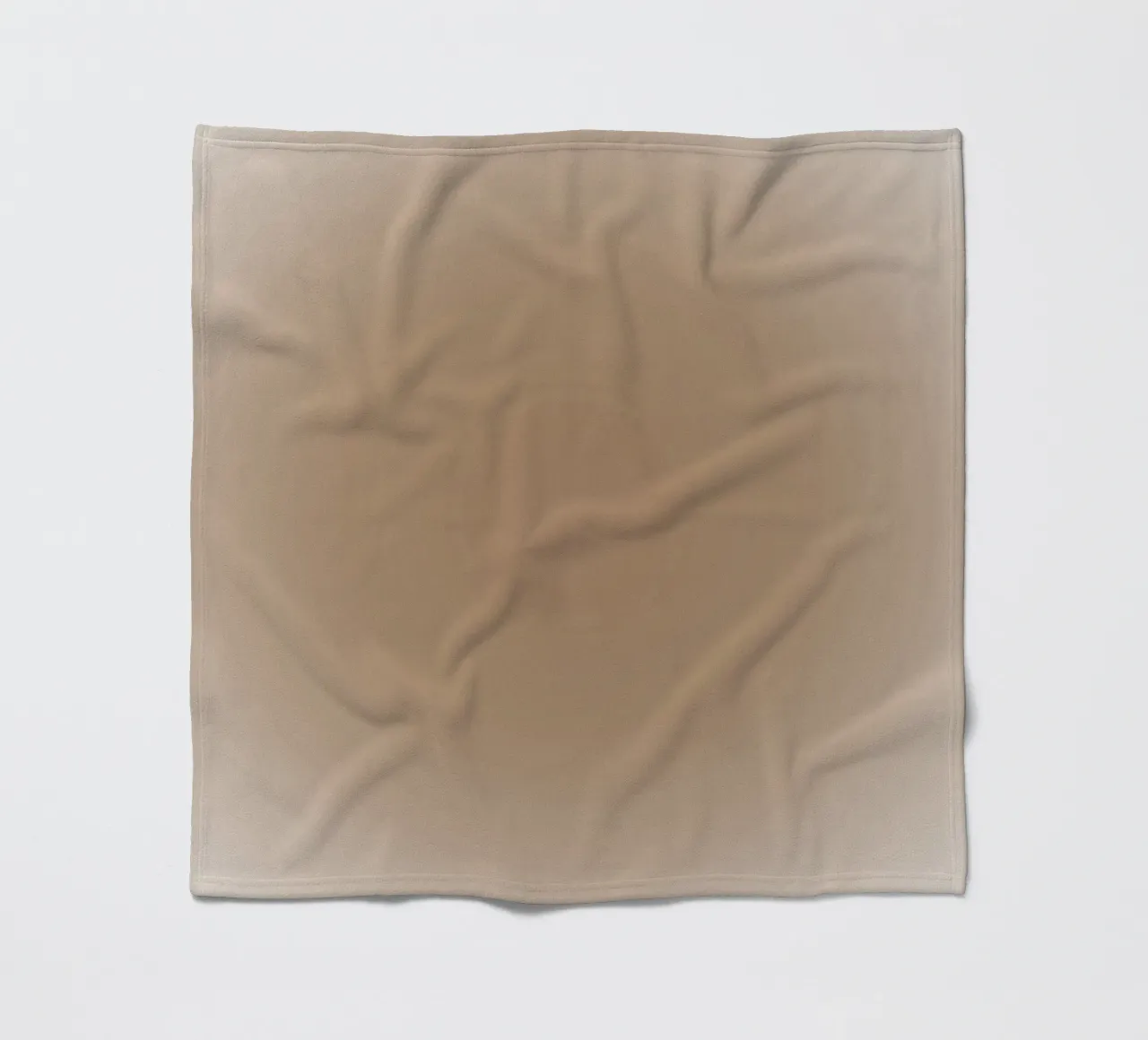 Aardetinten met kleurverloop - Serene minimalistische abstracte print fleecedeken van NorwesClub