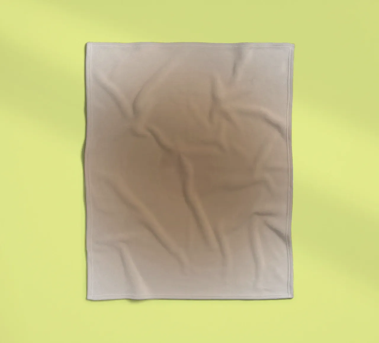 Aardetinten met kleurverloop - Serene minimalistische abstracte print fleecedeken van NorwesClub