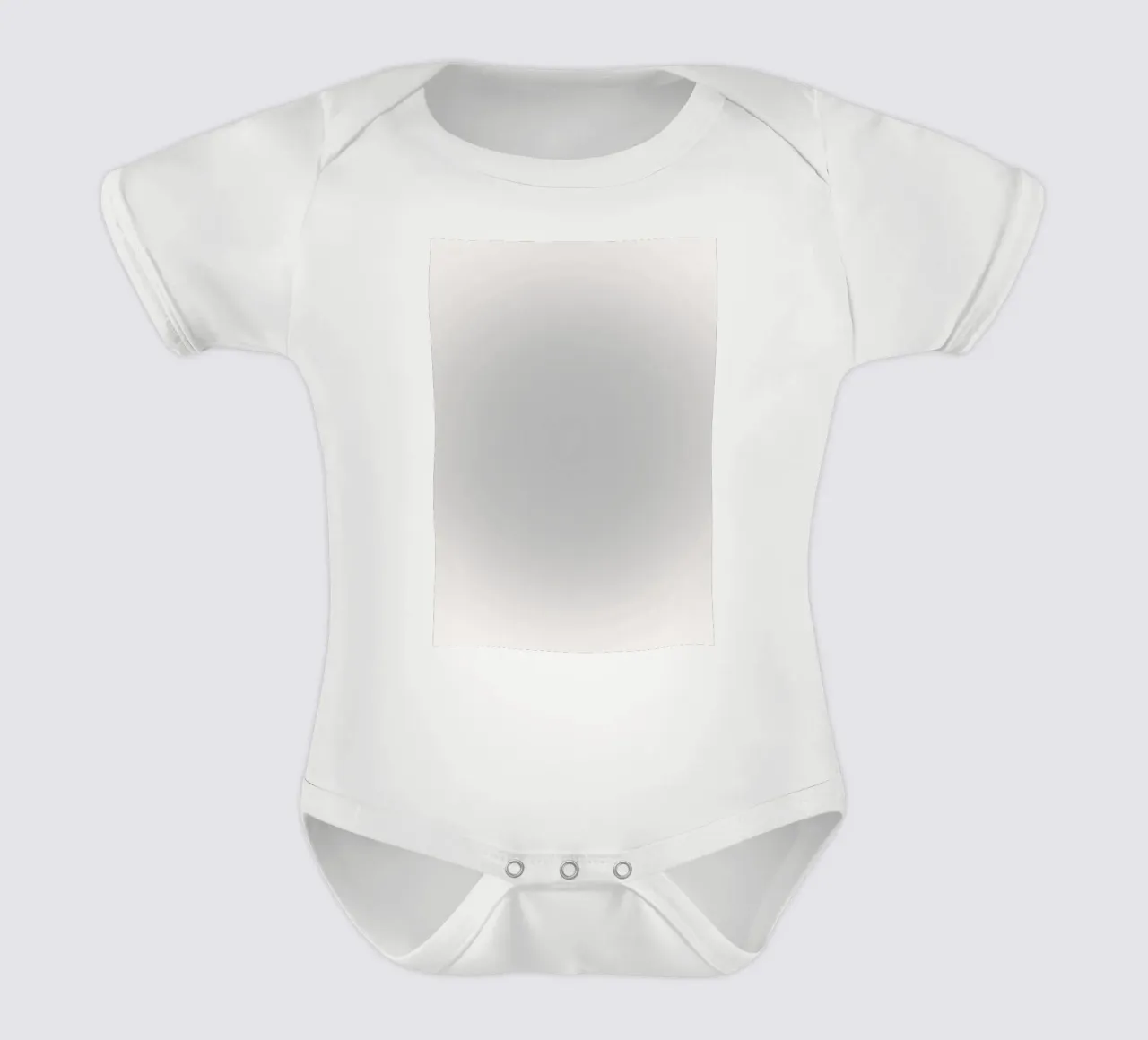 Soft Grey Gradient - Calming Minimalist Abstract Print short-sleeve baby romper by NorwesClub