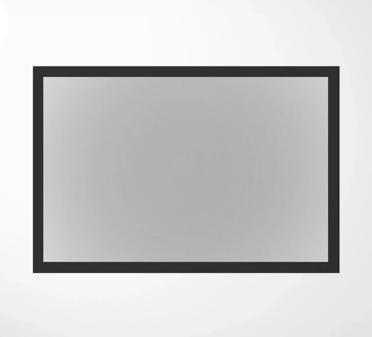 Soft Grey Gradient - Calming Minimalist Abstract Print doormat by NorwesClub